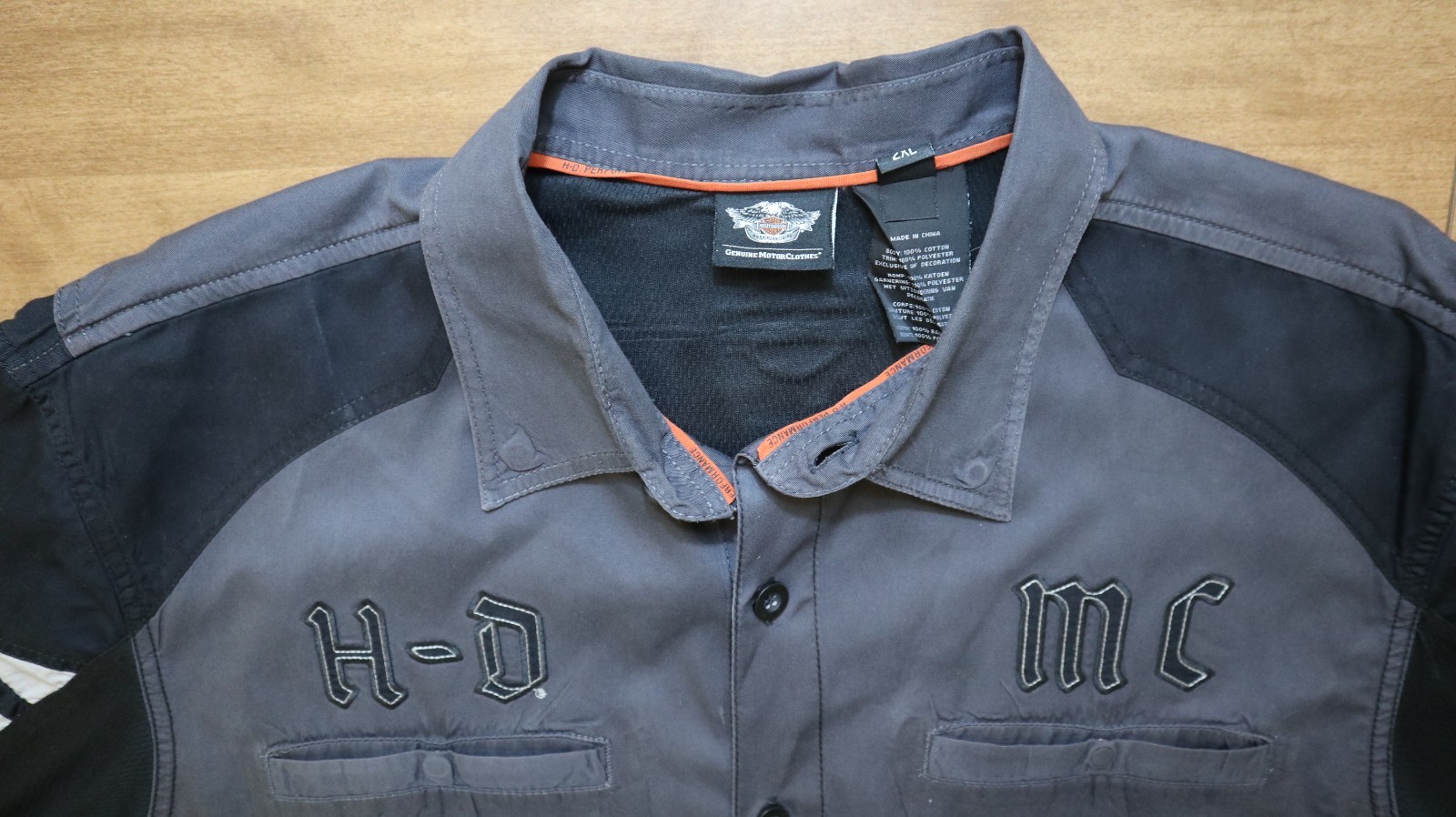 Harley Davidson Performance Vented Button Down Me… - image 5