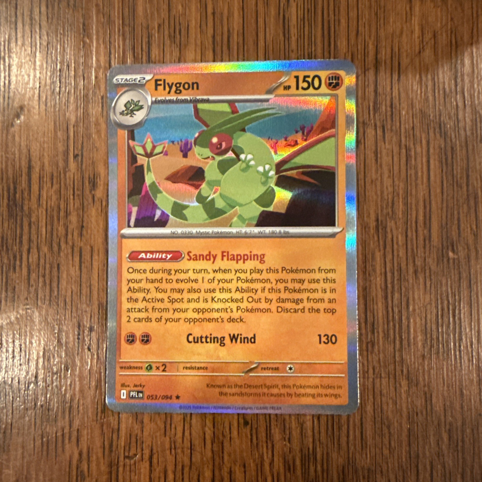 Flygon 053/094 (Holo) - ME02 Phantasmal Flames PFL - Pokemon TCG - NM/M English