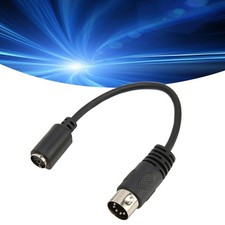 Keyboard Mouse Converter Cable DIN 5 Pin Male to Mini DIN 6 Pin Female Keyboard