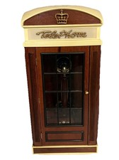 SPIRIT OF ST LOUIS Vintage TELEPHONE BOOTH Working Light Wall Mountable