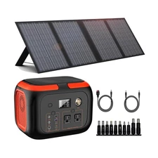 Solar-Generator-600W-Portable-Power-Station-with-60W-Solar-Panel-Included - 2...