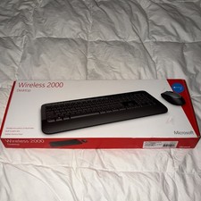 Brand New Microsoft Desktop 2000 M7J-00001 Wireless Keyboard with Mouse