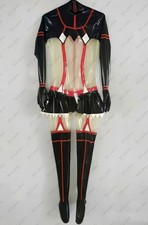 Latex polish Gummi Cosplay Catsuit bodysuit gloves socks customized 0.4mm 1430
