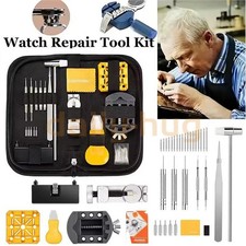 Watch Repair Kit Watchmaker Back Case Remover Opener Link Pin Spring Bar US