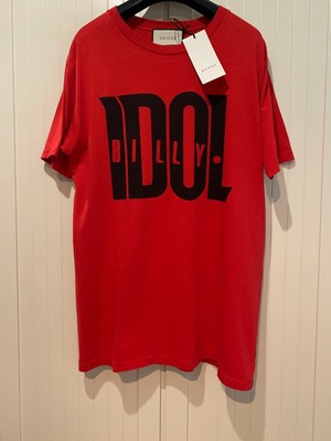 GUCCI T-shirt Oversized with Billy Idol 