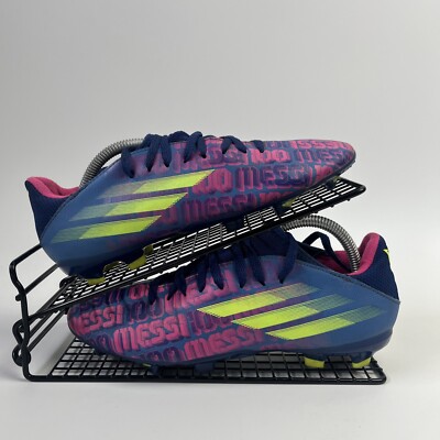 adidas Messi サッカーシューズ 青/ピンク 収納バッグ付き adidas