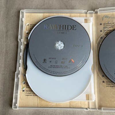 Rawhide: Third Season Volume 1 (DVD 1960 4-Disc Set) Western Eric