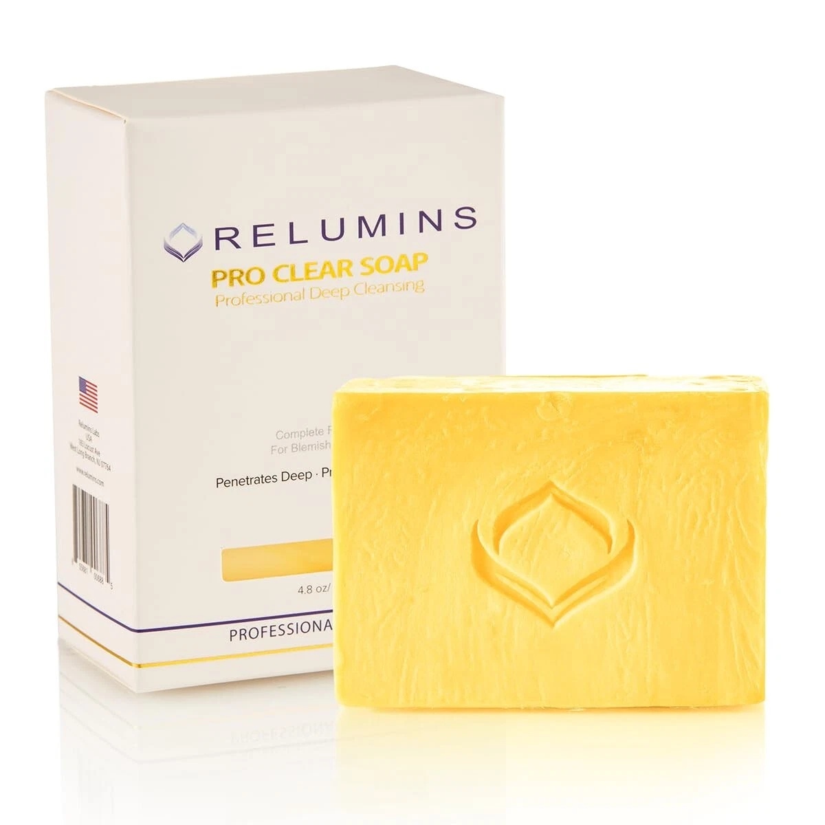 Relumins Authentic Professional Clear Soap with Calamansi & Salicylic Acid, 135g
