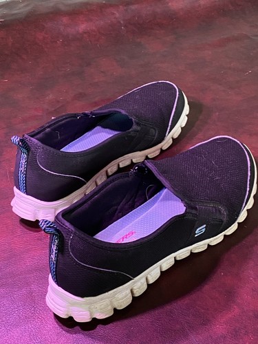 Skechers EZ Flex Take It Easy Slip-On Loafer Memory Foam Woman Size 10 Black - Picture 5 of 14