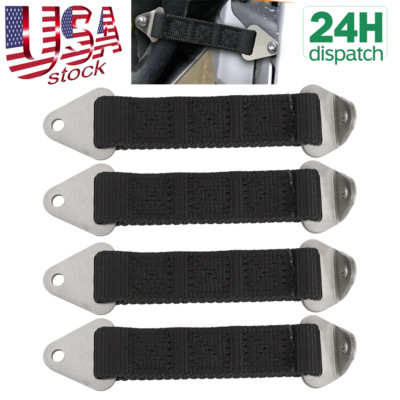 2 Pairs UTV Door Limiting Straps Belt For Can-Am Defender & Max Limited 2017-22