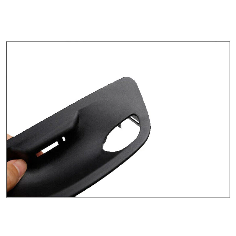 For BMW 11-17 5 Series F10 F18 4Inner Black NEW Door Handle Bowl Sticker Cover - Image 3 of 3