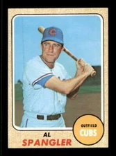 1968 Topps #451 Al Spangler EXMT/EXMT+ Cubs 564619