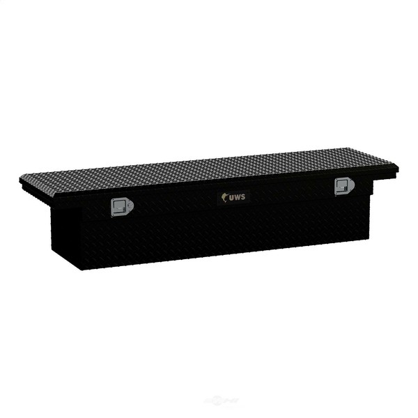 Truck Bed RailToRail Tool BoxLow Profile Series Single Lid Crossover
