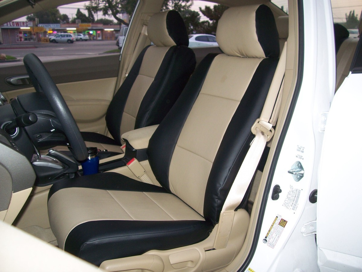 for HONDA CIVIC 2006-2011 IGGEE CUSTOM FIT FRONT SEAT