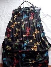 Nasty Gal Ladies Dress.  Black. Maxi. Cowl Back. Plus Size 24