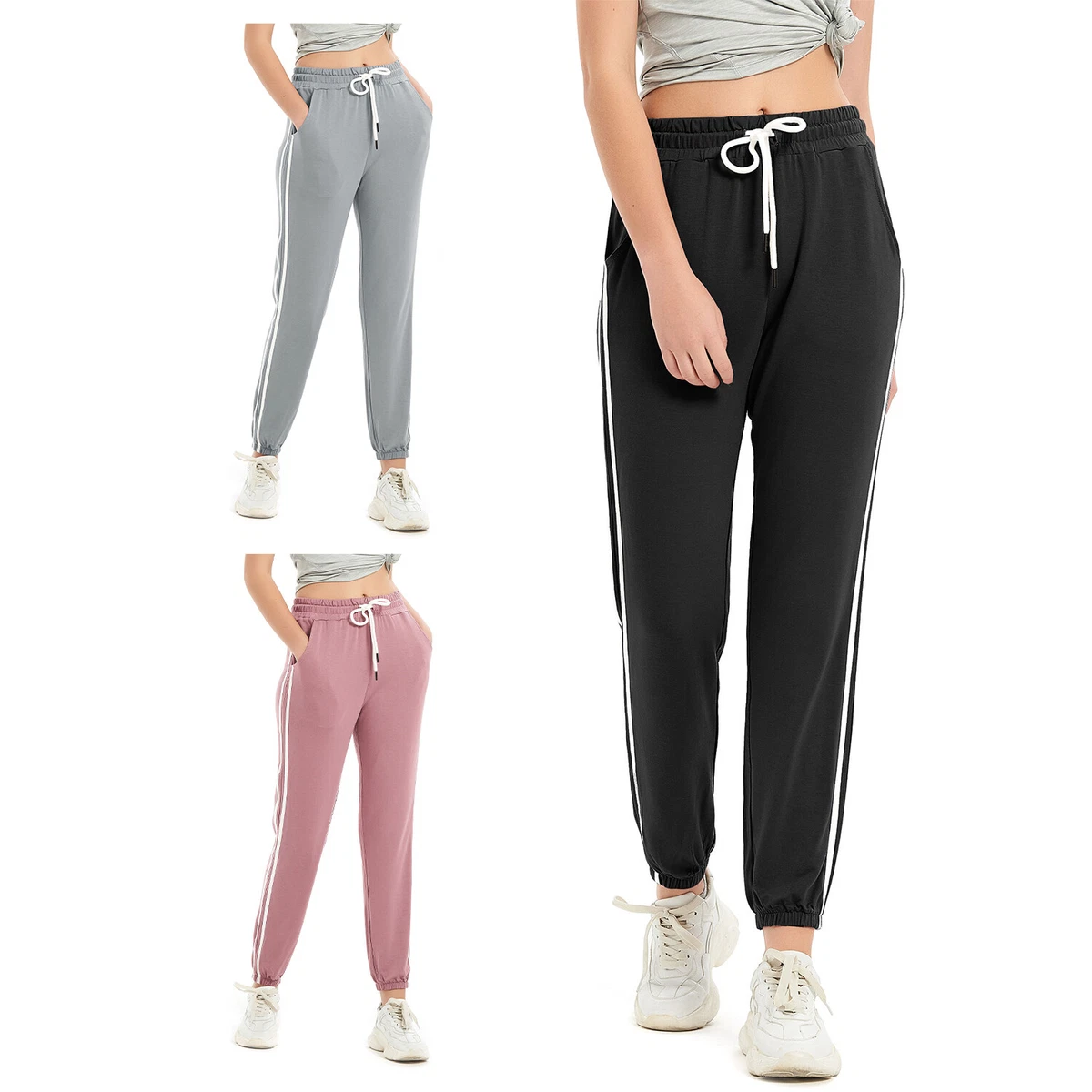 yoga pants sport leggings for women high waisted pattern leggings for women  yoga joggers for women Baggy Jogger Stretch Pants Sweatpants Joggers Pants  Lounge Pants Wide Leg PantsTrousers at  Women's Clothing