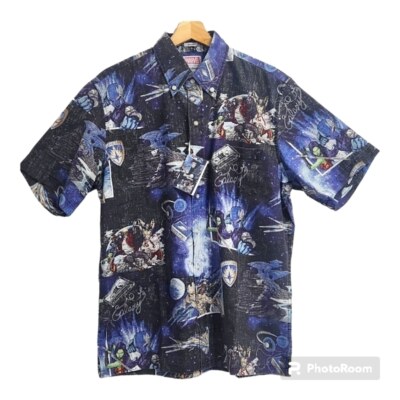 Reyn Spooner Guardians Of The Galaxy Button Down Collar Shirt Mens US Medium