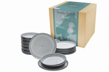 CreaTable - Nordic Fjord - Tafelservice 12-tlg (Grau)
