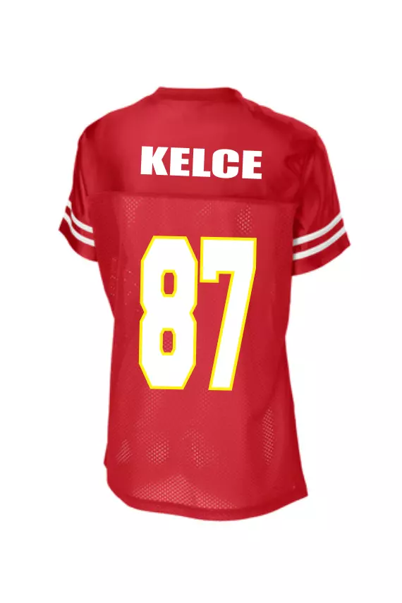 Womens travis kelce jersey 2025