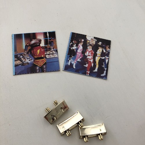 Pezzi di ricambio vintage Mighty Morphin Power Rangers Shuttlezord Gold Armor 1994 - Foto 6 di 6