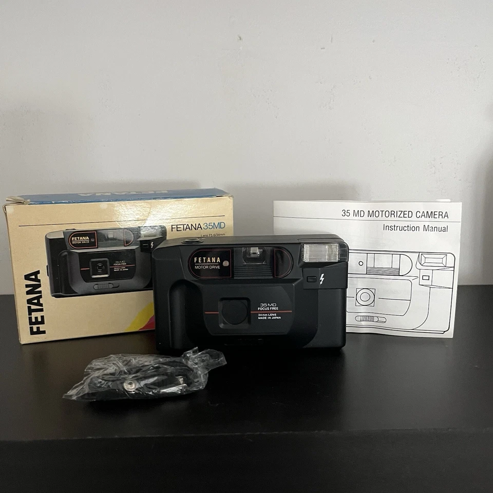 FETANA 35FT Vintage Point & Shoot Manual 35mm Film Reusable Camera - With Box - Image 2 of 4