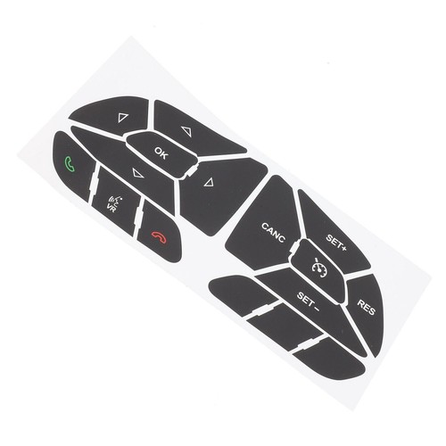 2016 2022 For DODGE CHARGER Steering Wheel Button Repair Decal Sticker - Picture 4 of 12