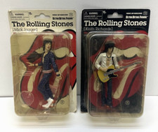 ローリングストーンズ　フィギュア ローリング・ストーンズのミック・ジャガーとキース・リチャーズの8