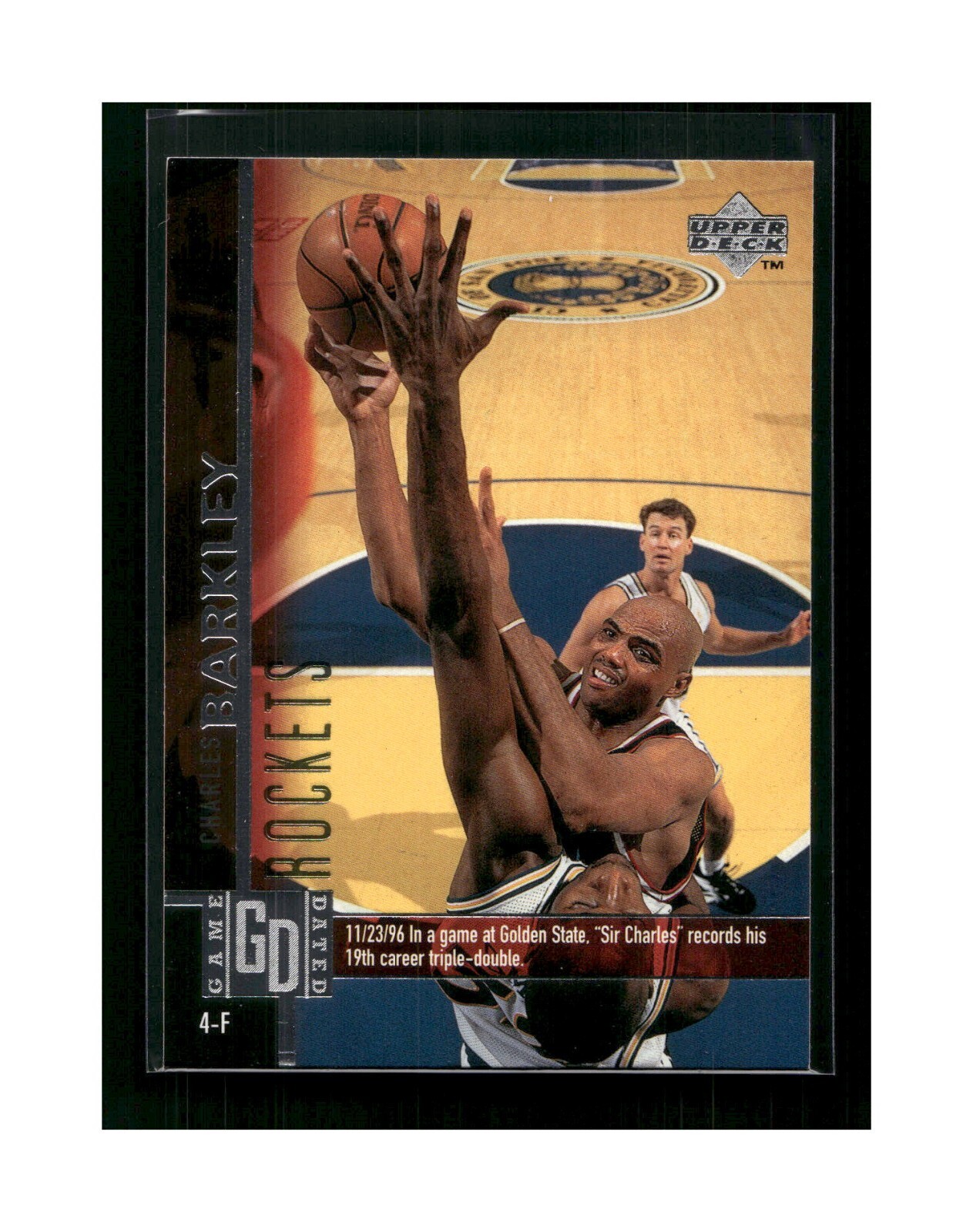1997-98 Upper Deck Houston Rockets Basketball Card #224 Charles Barkley HOF