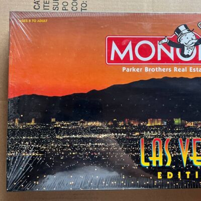 Vintage Monopoly Las Vegas Edition Board Game 1997 Hasbro USAopoly