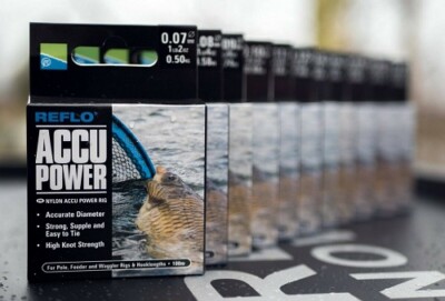 Preston Innovations Reflo Accu Power Rig Mono Fishing Line All sizes