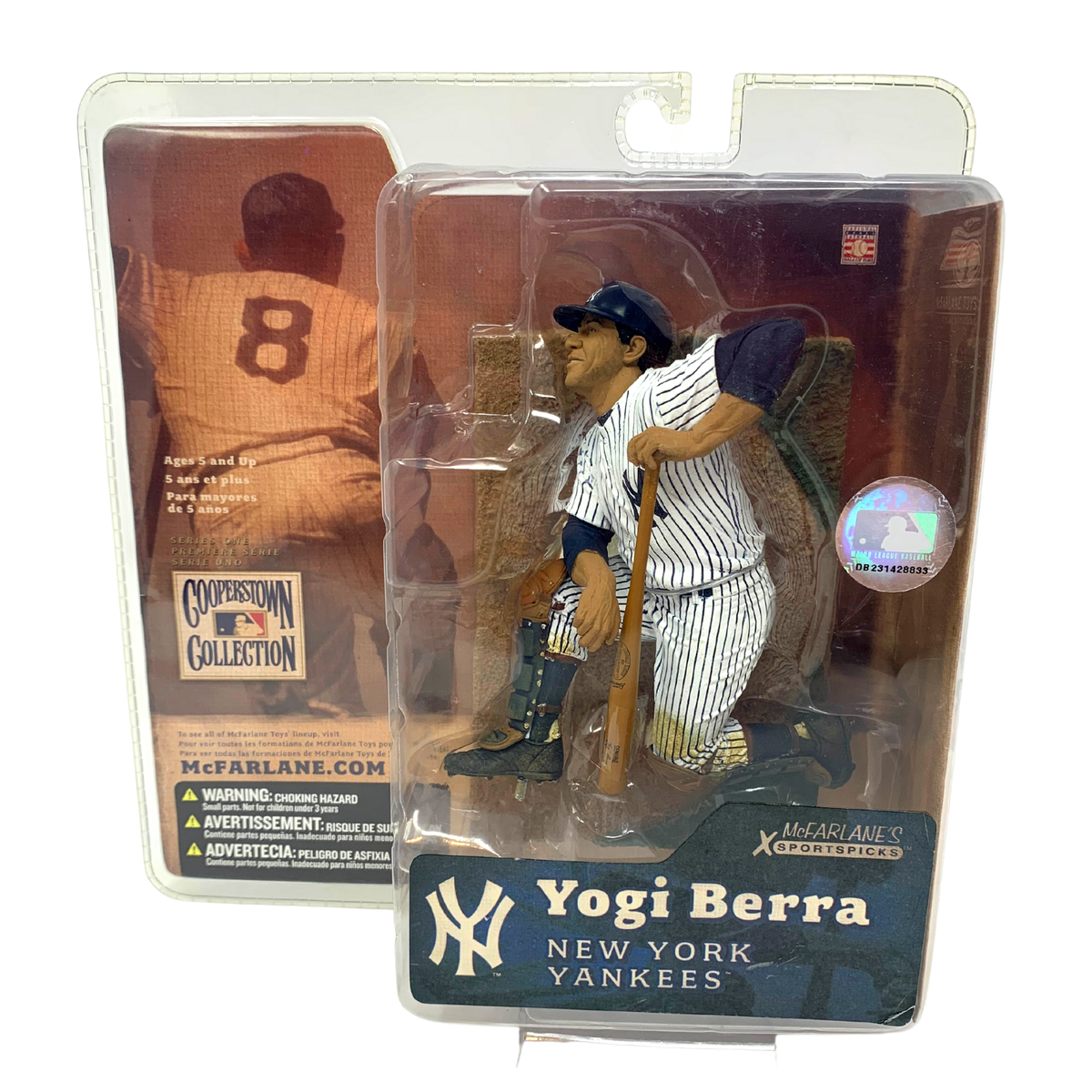 McFarlane MLB Cooperstown Collection Series 1 Yogi Berra New York