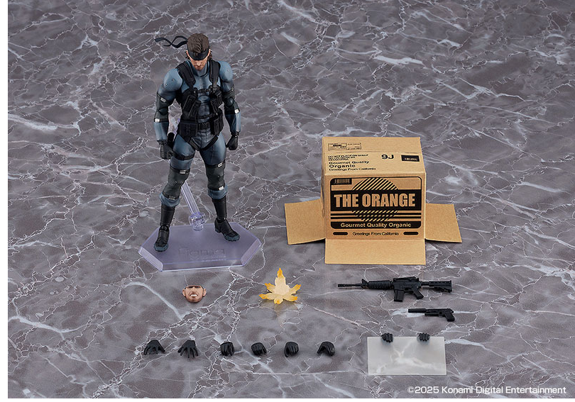 figma 645 Solid Snake: MGS2 ver. Updated Edition figure Normal ver
