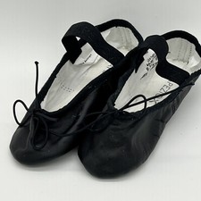 Black Leather Ballet Shoes - New Out of Box Capezio Childs Size 9.5
