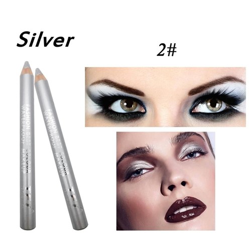 Pencil with Sharpener Eye Shadow&Liner Pen Highlighter Pigment Matte Waterproof - Picture 13 of 18
