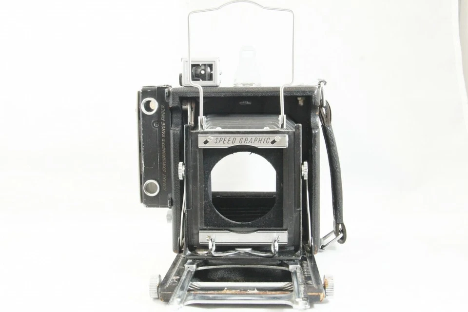 Exc Graflex Speed Graphic 2¼ x 3¼ Thornton Shutter Body Camera from Japan #2937 - Image 3 of 4
