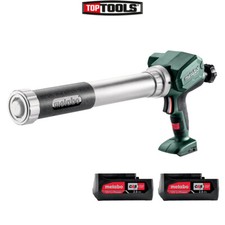 Metabo KPA 12 600 12V 600ml Caulking Gun With 2 x 2.0Ah Batteries