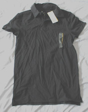 Men's All In Motion Supima Cotton polo shirt black size S NEW
