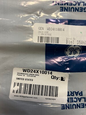 Tubo Di Scarico ForeverPRO WD24X10014 Per Lavastoviglie GE &ndash; Ricambio Nuovo