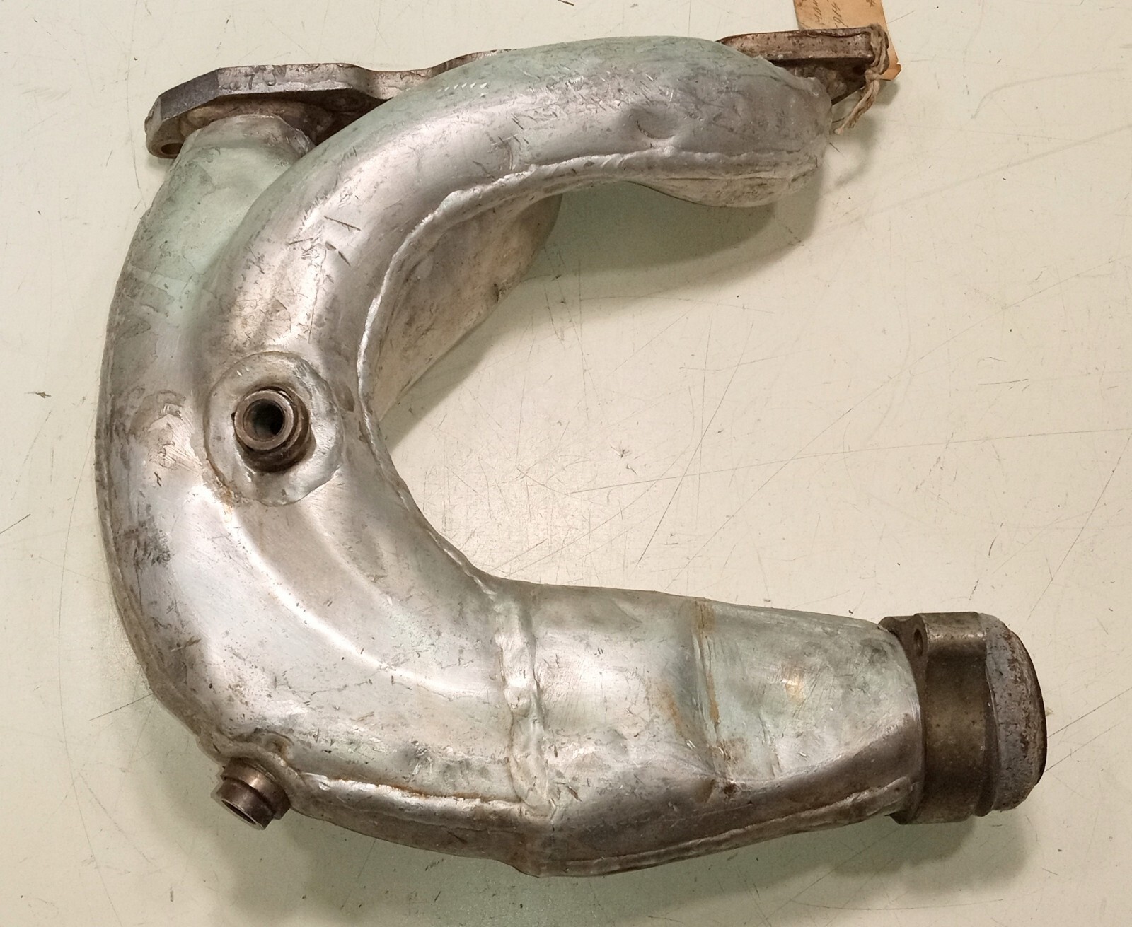 Ferrari Testarossa Engine Exhaust Header Manifold_Left Side_Rear_125915_GENUINE