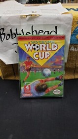 CIB NINTENDO WORLD CUP NINTENDO NES VIDEO GAME COMPLETE IN BOX W/ PROTECTOR CASE