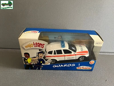 Voiture miniature BMW Polizei Police Guards Majorette Majoteams - Photo 1/4