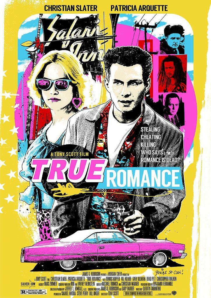 True Romance 1993 Movie Poster A5 A4 A3 A2 A1 | eBay