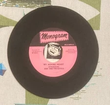 Jose and The Aztecs 45 My Aching Heart /Why did she Leave Me R&B Doo Wop M-