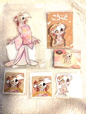 Hazbin Hotel Angel Dust Kimono Acrylic Stand Figure Pins Animate Fair from Japan