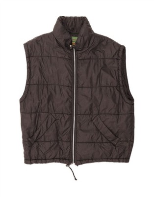 GLENFIELD Mens Padded Gilet UK 38 Medium Black Polyamide F103