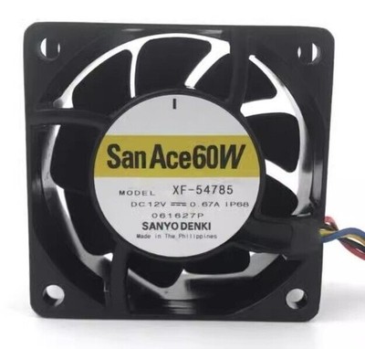 XF-54785 DC12V 0.67A 6CM 4-Wire Inverter Cooling Fan #as