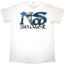 Image of Nas Still City Infill T Shirt