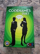 Codenames Duet 2 Player Co-op Board Game 100% Complete Czech Games Edition