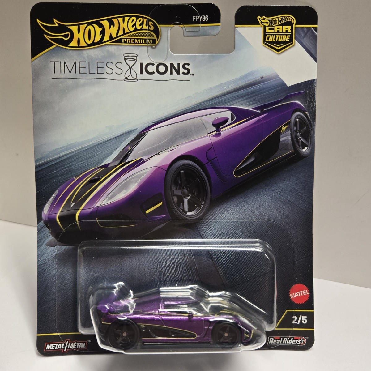 2025 HOT WHEELS KOENIGSEGG AGERA R TIMELESS ICONS 2/5 | eBay