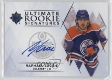2023-24 Upper Deck Ultimate Collection Rookie Signatures Raphael Lavoie Auto 1b8